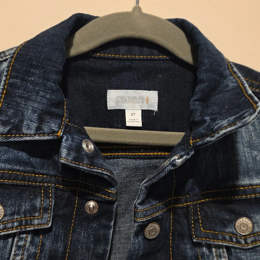 Gymboree Boys Jean jacket Long Sleeve Denim Kida Quality  2T